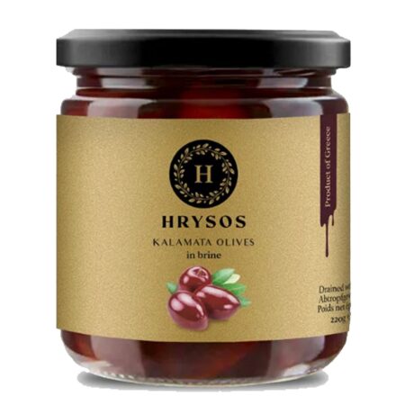 Olives Kalamon in brine | Hrysos - 380g (pcs)
