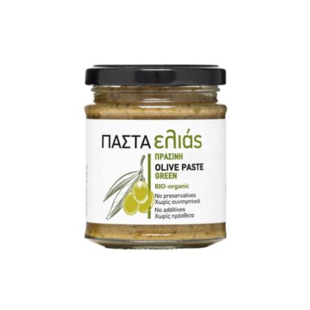 Olive Paste Green BIO | Family Farms - 180g (pcs)