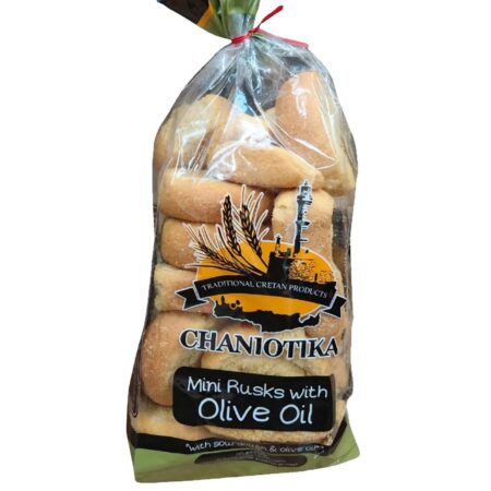 Rusks Mini Olive | Chaniotika - 300g (pcs)