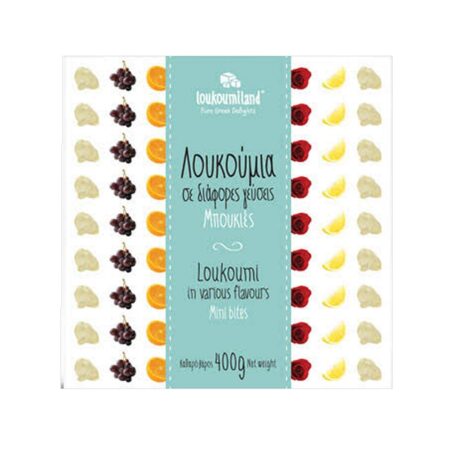 Sweets Traditional Loukoumi Mix | Loukumiland - 400g (pcs)